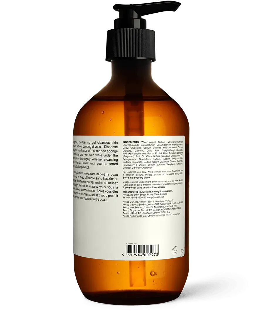 Aesop Geranium Leaf Body Cleanser 天竺葵身體潔膚露 - Image 3