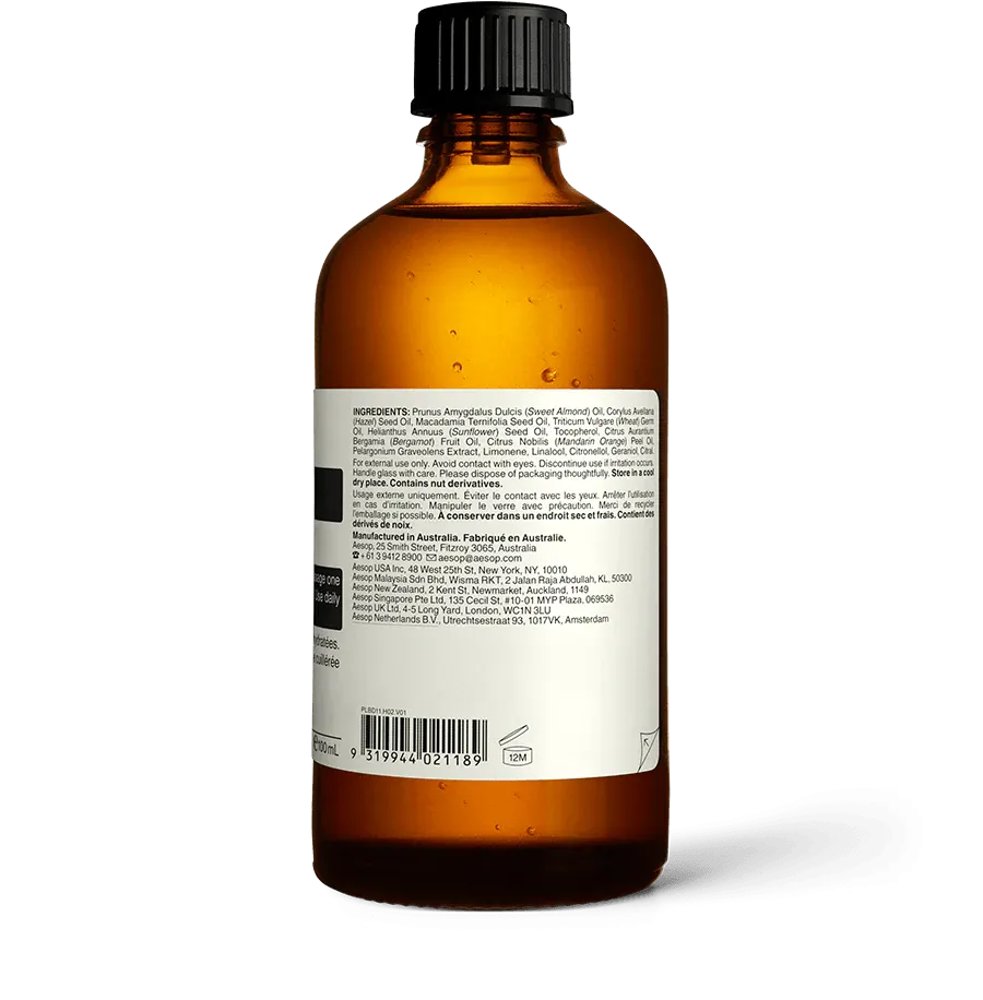AesopGeranium Leaf Hydrating Body Treatment 天竺葵潤體精油 - Image 3