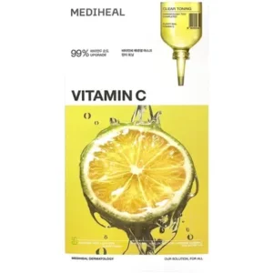 Mediheal Vitamin c 維他命C特強亮白精華面膜 4片
